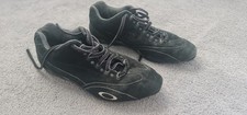Oakley Mens 1320 Race Shoes. THIRTEEN  TWENTY Black Suede UK9 US10 great cond