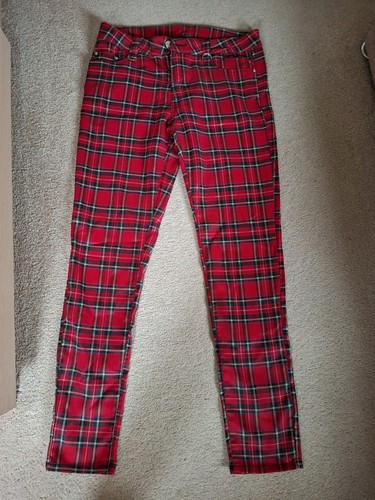 Tartan check punk - check, trousers