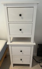 Ikea hemnes white bedside - hemnes,