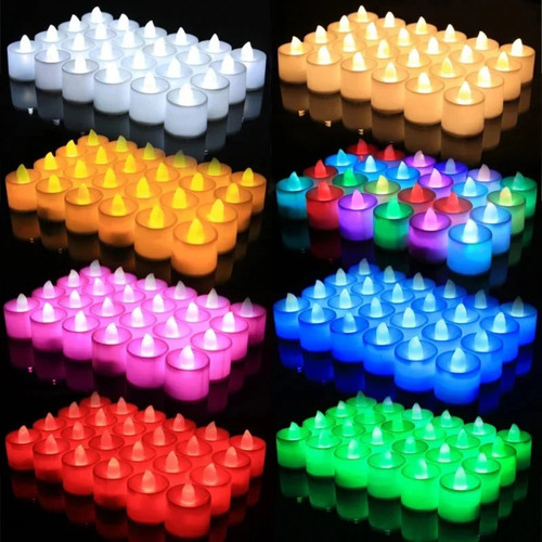 50pcs led tea - lights, candle