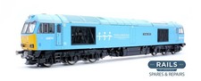 HORNBY 'OO' GAUGE R2800 EWS/DB SCHENKER BLUE CLASS 60 TENNAGE SPIRIT DIESEL LOCO