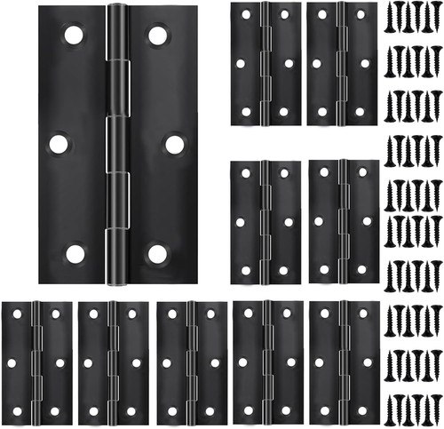 Pcs door hinges - 3, inch