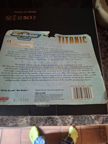 Micro machine titanic never - micro,