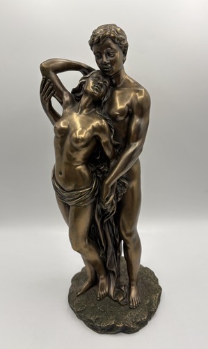 Bronze effect resin figurine - resin,