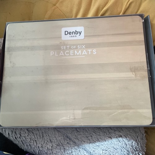 Denby coaster placemat set - coaster, &