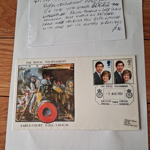 Commemorative envelope for the - commemorative,