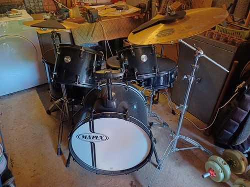 Mapex drum kit used