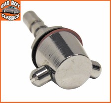 UNIVERSAL Classic Chrome Twin Windscreen Washer Jet Ideal KIT CAR / HOT ROD