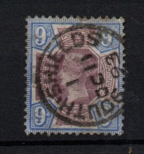 GB QV 1887 9d Jubilee SG209