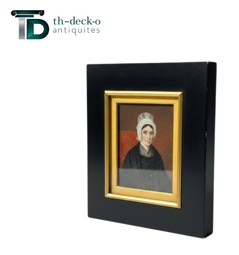 Miniature painted portrait - miniature,