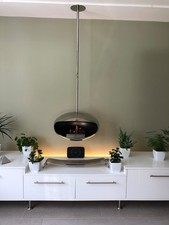 Cocoon Aeris Bio Ethanol Contemporary Hanging Fireplace Stainless Steel
