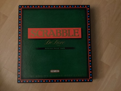 Scrabble deluxe electronic - scrabble,