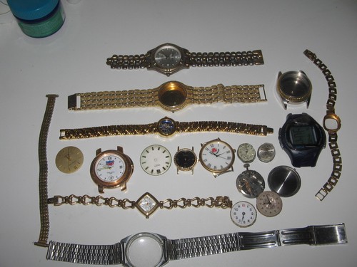 Job lot watch parts - job,