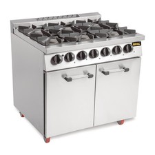 Buffalo 6 Burner Gas Oven