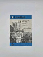 LincRail 1986–87 Passenger Timetable – Lincoln, Grimsby, Skegness, Nottingham