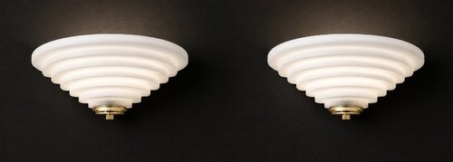 Pair 1980s art deco - ,