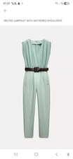 Zara Belted Jumpsuit with