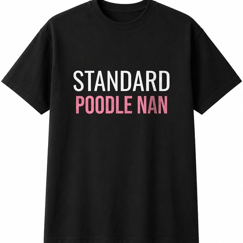 Standard poodle nan mens - poodle,