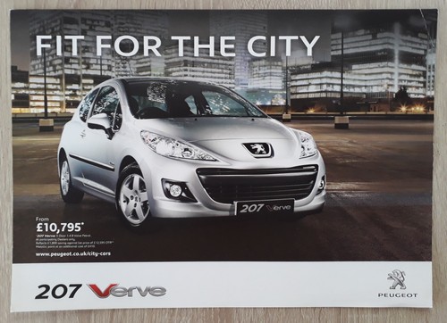 Peugeot 207 verve - verve, limited