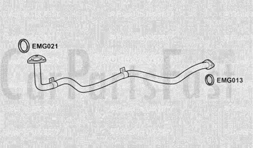 Exty2001 front pipe - ,