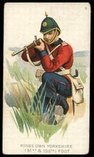 American Tobacco Co. - 'Military Uniforms C.  (T.413)' (c1895) - Kings Own Yo...
