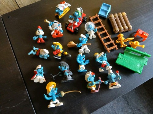 Vintage smurfs spaceman - spaceman, etc