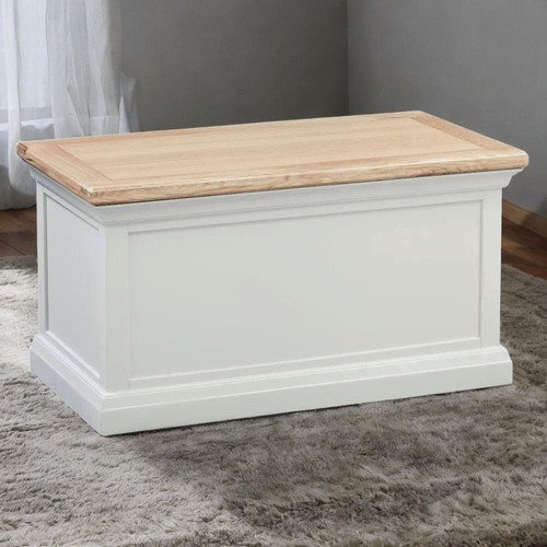 Painted blanket box - box,, cotswold