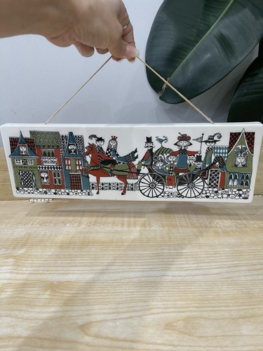 Figgjo norway wall plaque - norway,