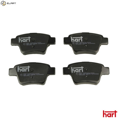 Brake pad set - set, disc