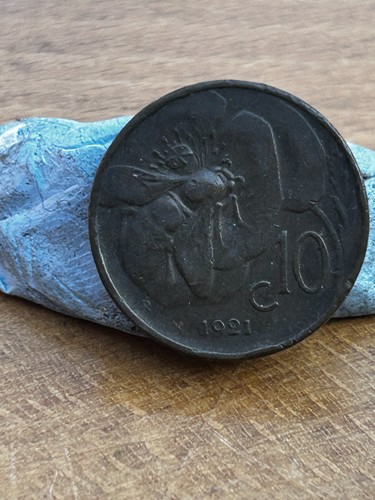 Italy centesimi coin - centesimi,