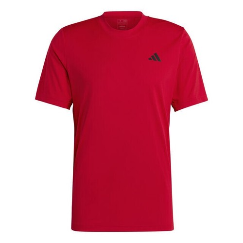Adidas club tee men red - men's,