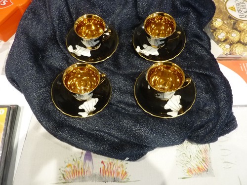 Vintage czechoslovakia gold - vintage,