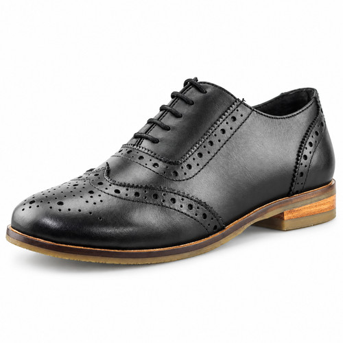 Cipriata womens black leather - black,