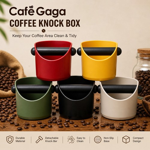 Coffee bin knock - coffee, box