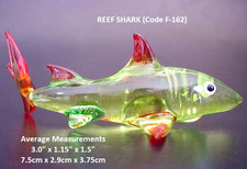 Glass Reef SHARK Decorative