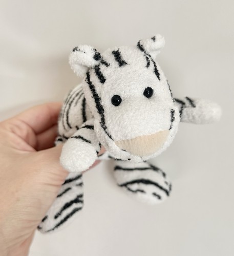 Tesco white tiger plush - white, soft
