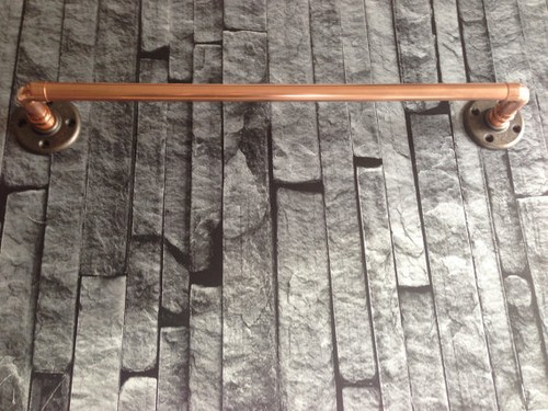 Copper pipe towel - towel,