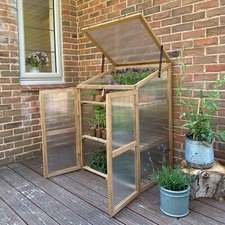 Wooden framed polycarbonate - wooden,