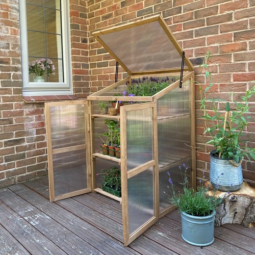 Wooden framed polycarbonate - wooden,