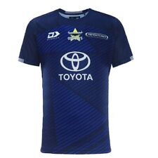Dynasty North Queensland Cowboys 2024 NRL Mens Home Training Rugby T-Shirt Blue