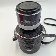 Canon Extender FD 2x-B 2x Teleconverter with Original Canon Case. (refB)