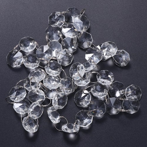 Pcs glass crystal beads - crystal,