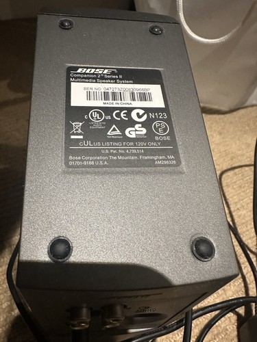 The bose companion - the, 2