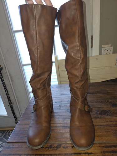 Merona brown knee high - brown,
