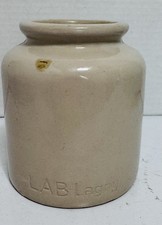 Vintage Mustard Crock- LAB