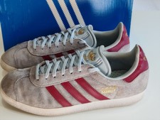 ADIDAS *GAZELLE* (FY1359) WEST HAM MENS TRAINERS UK 9 EU 43 1/3