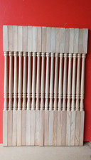 32mm COLONIAL DESIGN HEMLOCK STAIR SPINDLES PACK of 18