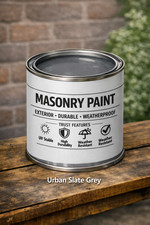 Exterior Masonry Paint 0.5L 1L