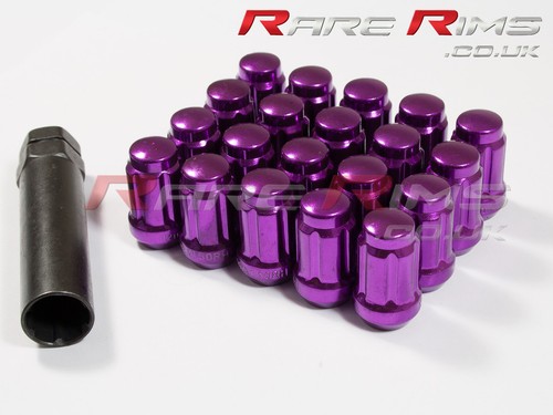 Purple spline wheel nuts - nuts, 20