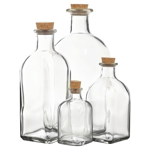 12 clear glass - 6, or